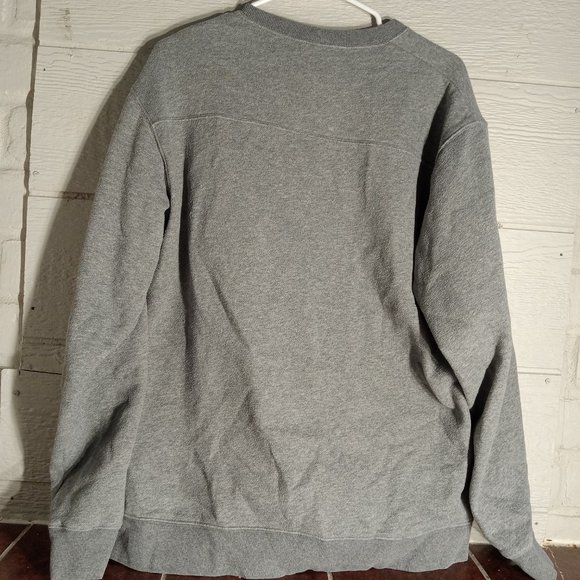 Men's Columbia Vintage Y2K Gray Crewneck Sweatshirt - Picture 4 of 5